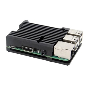 Metal Shell <strong>Raspberry</strong> <strong>Pi</strong> 4 Accessories Development Board Motherboard Aluminum <strong>case</strong> - Product Image 1