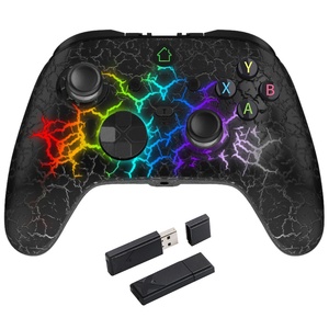 <strong>Custom</strong> Programmed 2.4G XBOXONE Wireless RGB Light Game <strong>Controller</strong> Cross-Border Compatible with PS5 &amp; Multiple Platforms - Product Image 1