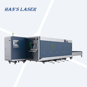 Máquina de corte a laser de fibra de Han G3015J encaixe em transporte do recipiente 40HQ economizar espaço eficiente estável preço barato melhor