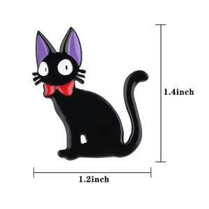 Anime sailor moon kedi rozeti hiçbir yüz broş adam ruhların kaçışı karışık mixed pins pimleri - Product Image 4