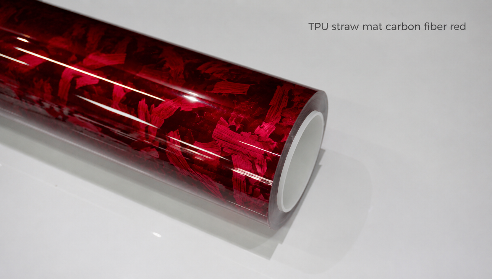 TPU straw mat carbon fiber red