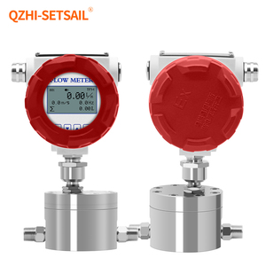 Explosion-proof Liquid <strong>Flow</strong> Meter Water <strong>Sensor</strong> Rotor Gear Flowmeter Thread Refrigerant Stainless Steel <strong>Pulse</strong> 4-20mA <strong>Output</strong> 2mm