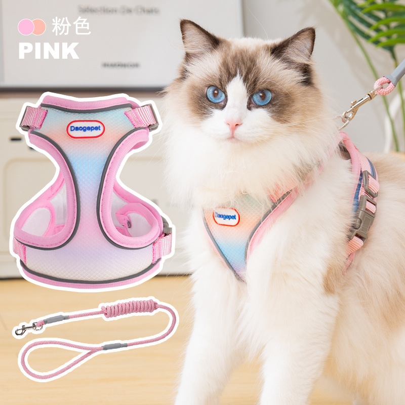 Corde rose poitrine et dos 1,5m