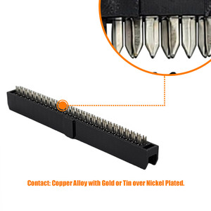 Idc Ribbon Female Connector Customized 2.0mm 50pin Flat Ribbon Idc Connector Female Idc Cable <strong>Assembly</strong> - Product Image 5