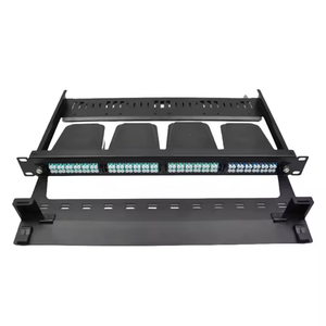 FTTH 19 pulgadas 1U 96 Core Rack Mount MPO a Lc Patch Panel con módulo de casete de fibra 4x24 - Product Image 1