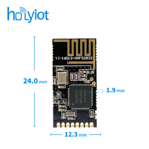 Holyiot OEM ODM nRF52832 2,4 GHz Uart Wireless Bluetooth Transceiver Bluetooth Serielles Kommunikation modul - Product Image 3