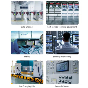 PC de panel industrial con pantalla táctil integrada de 10 pulgadas para sistema de control con PC de panel táctil de alta calidad/wins7 - Product Image 6