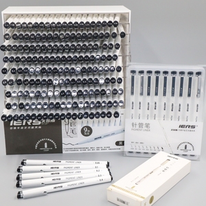 Siêu Tốt Vẽ Bút Quà Tặng Thiết Lập Biểu Tượng Tùy Chỉnh Sắc Tố Fineliner Với Các loại Lời Khuyên Màu Trắng Và Màu Đen Gói Của Nghệ Thuật Đánh Dấu - Product Image 6