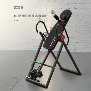 Máquina de estiramiento trasero de mesa de inversión plegable de altura y ángulo ajustable de protección múltiple de Venta caliente