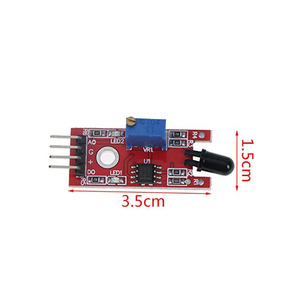 Neues 4PIN KY-026 Flammens ensor modul IR-Sensor-Detektor modul Temperatur erkennung geeignet
