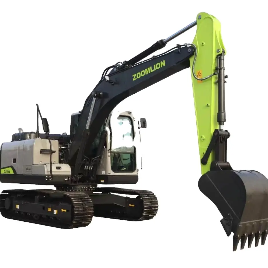 ZE135G di alta qualità Zoomlion 13ton piccola scavatrice per costruzioni 14ton idraulico usato escavatore cingolato con EPA In magazzino