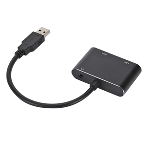 1080P Multi-Display <strong>USB</strong> to Converter 2 in 1 <strong>USB</strong> 3.0 Hub to HDTV-compatible <strong>VGA</strong> Adapter <strong>USB</strong> 3.0 to HD-Compatible+<strong>VGA</strong> Driver-free - Product Image 5