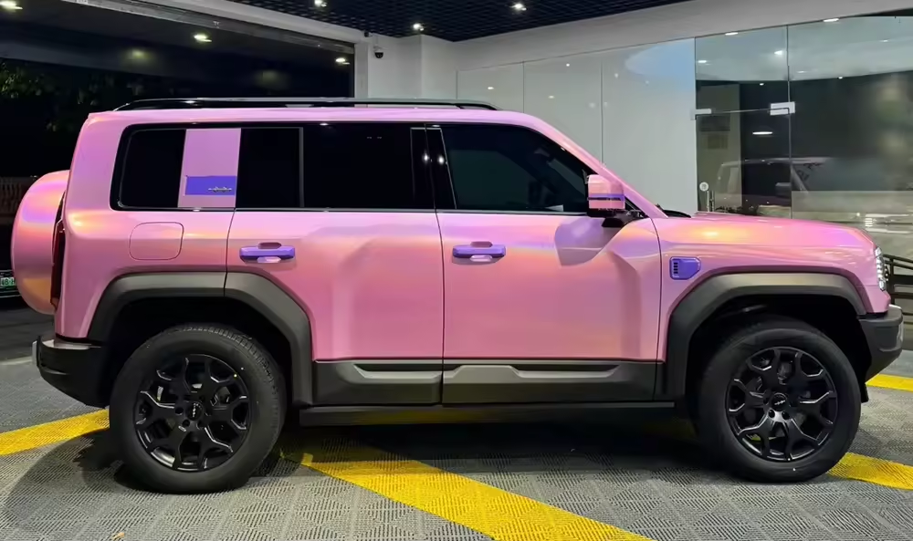 Rainbow Laser Pink