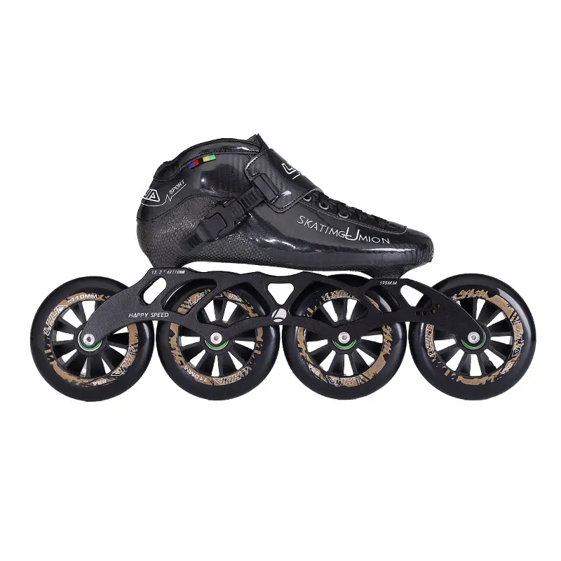 Profesional en Línea 3 ruedas 4 ruedas zapatos de patinaje de velocidad patines de velocidad botas 100mm * 4/110mm * 3/110mm * 4