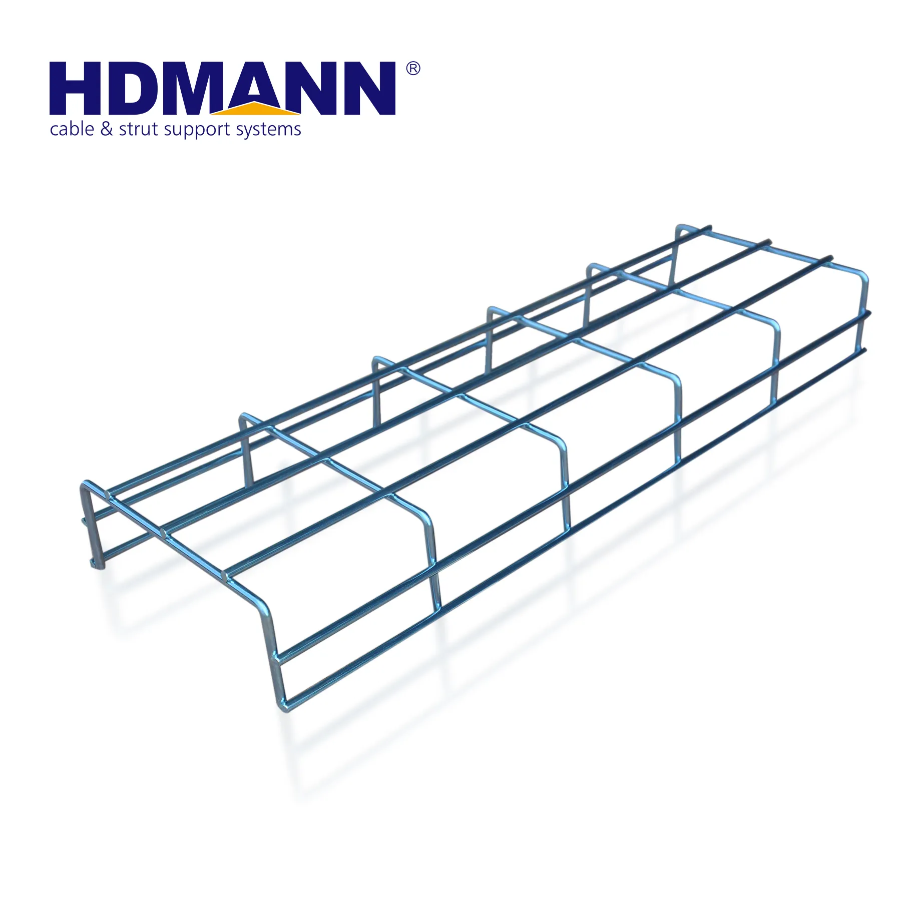 HDMANN 스테인레스 스틸 와이어 바스켓 케이블 트레이 (액세서리 포함)