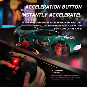 LKtoys 1/64 2.4G 4WD Drift RC araba Mini yarış LED ışık HSP RTR Motor tam orantılı uzaktan kumanda On-Road yarış modeli - Product Image 2