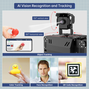 AiNex ROS eğitim Robot programlanabilir öğrenme öğretim kiti ile AI vizyon ahududu Pi Powered insansı Robot