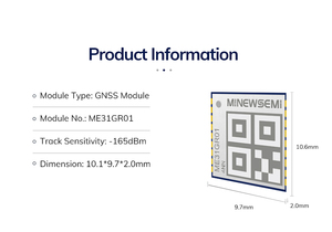 高精度ポジショニングGNSSモジュールME31GR01フルコンステレーション衛星格安トラックLGA-24pin Uart Gpsモジュール車用 - Product Image 6