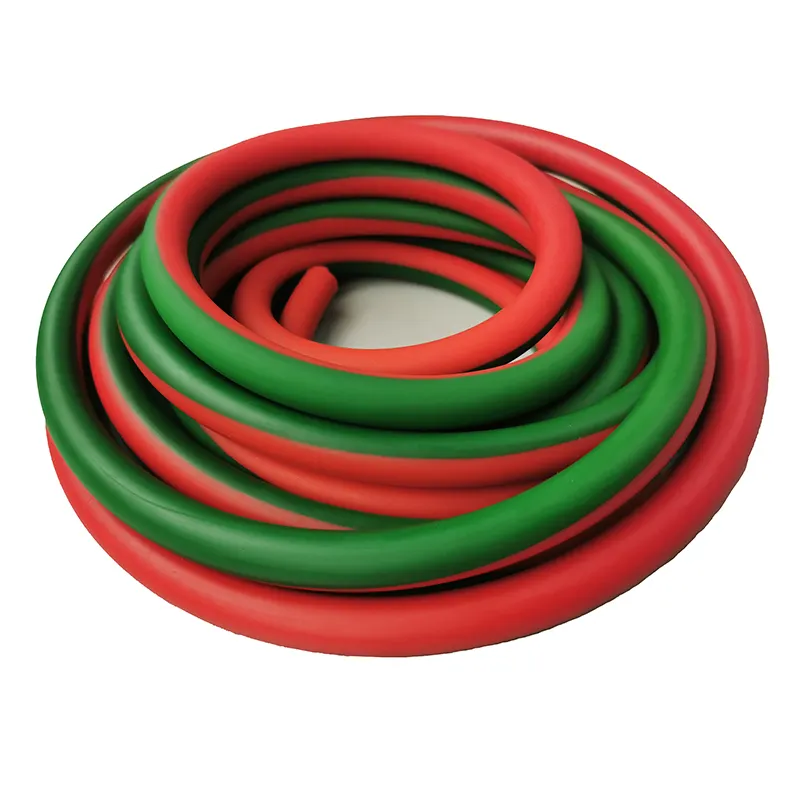 Bandas de tubo de resistencia sumergidas en látex personalizadas de alta calidad Tubo de goma de látex suave de color personalizado para resistencia
