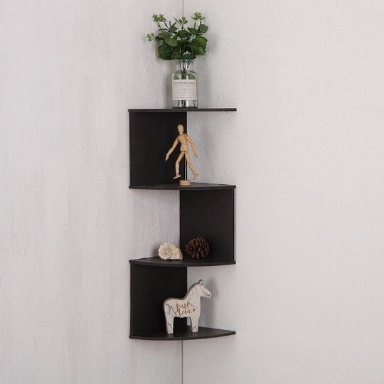 4 layers of black corner