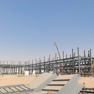Construcción de estructura de marco de acero de gran envergadura duradera de bajo costo de la industria rentable para plantas de energía nuclear - Product Image 6