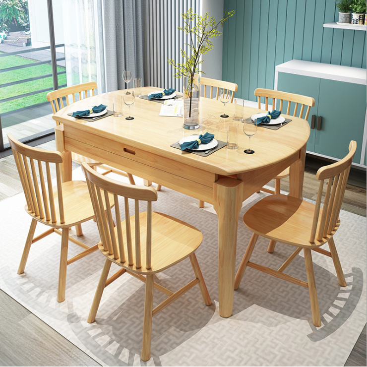Windsor chair set dining table