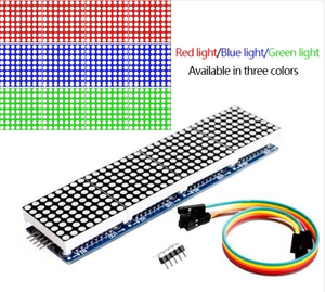 MAX7219 Punktmatrix-Modul 4-Punkt-Matrix in einem 1088-Großbild-Anzeigemodul MCU-Steuer antriebs modul
