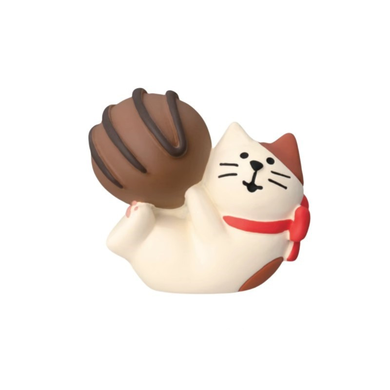 Câlin au chocolat chat
