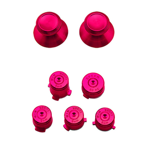 Per Controller Xbox 360 Kit Mod in metallo in alluminio levette levette Joystick proiettile analogico pulsanti guida ABXY sostituisci - Product Image 2