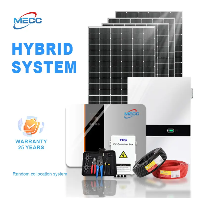 MECC-sistema de energía Solar HyGrid, sistema de iluminación Solar para el hogar, máquina incubadora de eclosión con sistema Solar