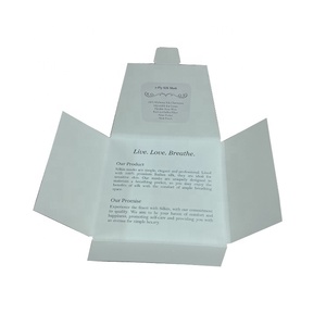 定制尺寸/颜色现货紫外标志礼品包装信封盒，带按钮和字符串 - Product Image 4