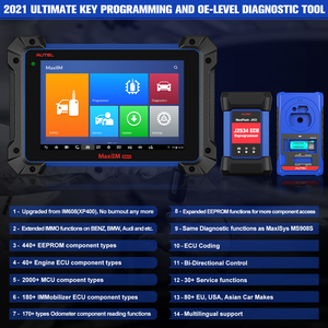 Chiave avanzata Immo sistema completo diagnostico e di manutenzione Autel IM608 Pro per la programmazione delle chiavi Mercedes Benz