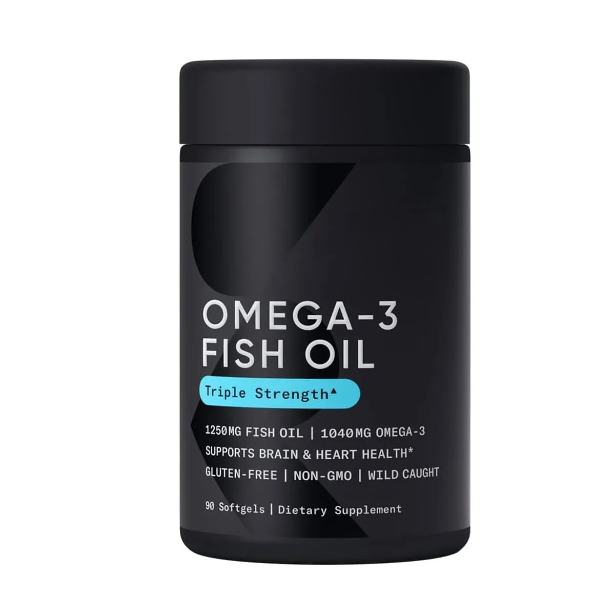 Suplemento de aceite de pescado Burpless de triple fuerza de servicio OEM al por mayor con cápsulas de aceite de pescado Omega 3 de ácidos grasos EPA y DHA