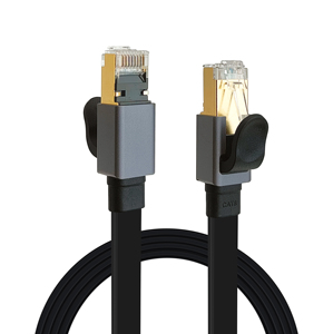 Cat-8 Flat RJ45 Computer Internet LAN rete Ethernet Patch cavo cavo 40Gbps 2000MHz Cat7/Cat6/Cat5 Cat8 cavo Ethernet - Product Image 2