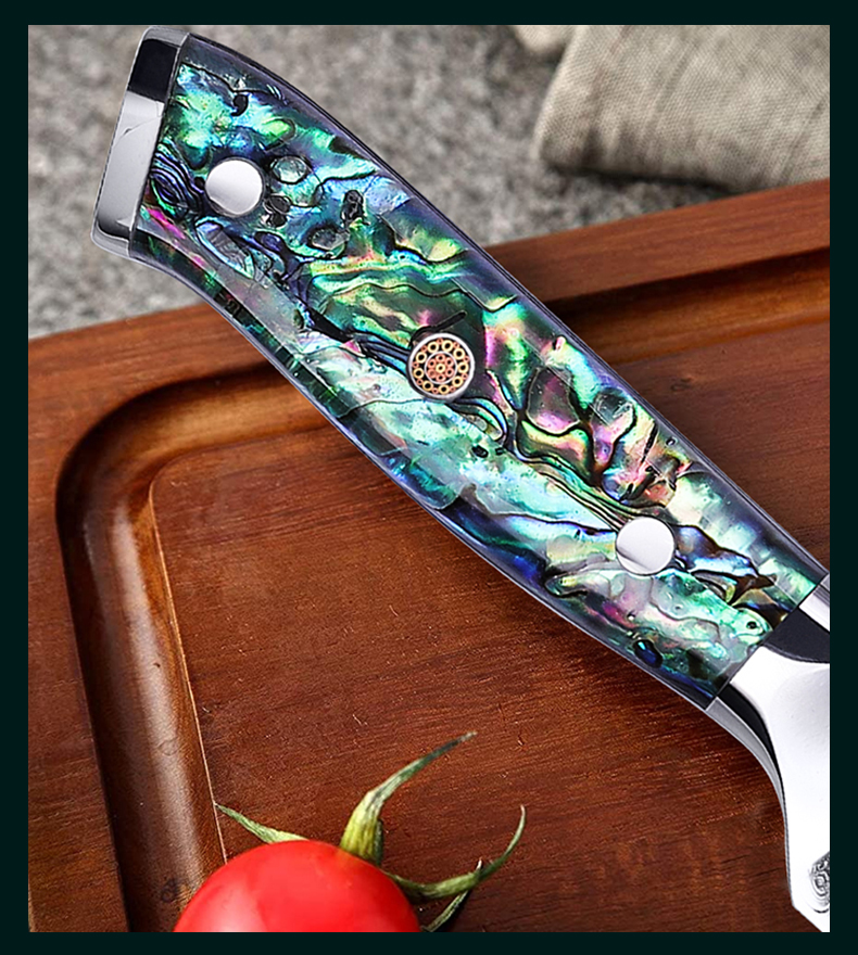 Amazon Hot Sale FINDKING Gorgeous Series Sliced Bread 67 Layers Damascus Steel 8 inch Serrated Cutter Cake Bread Knife
