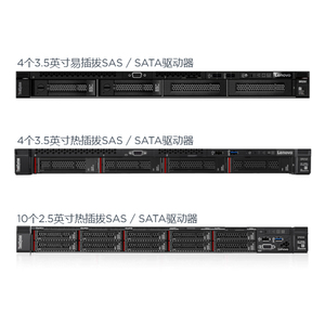Servidor en rack SR258 SR258 V2 1U Almacenamiento PC Servidor Computadora Virtualización Aplicación Servidor Host - Product Image 6