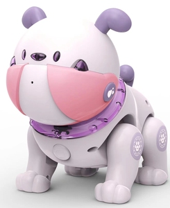 LED Smart Dog Robot Kinder Lernspiel zeug für die RC-Programmierung Fernbedienung Stunt Techno logische KI für intelligente Hunde