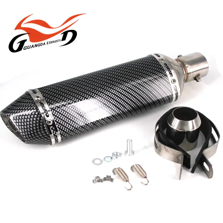 Chất Lượng Cao Phổ Nhôm Hợp Kim Bền Thoát Khỏi Chinos Para Moto Dirt Bike Muffler Ống Xả Cho CBR CBR125