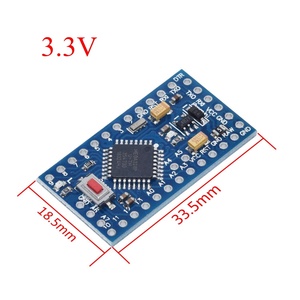1PCS Pro mini Atmega328P Pro Mini 328 Mini ATMEGA328 3.3V 8MHz 5V 16Mhz Compatible Nano CP2102 FT232RL - Product Image 3
