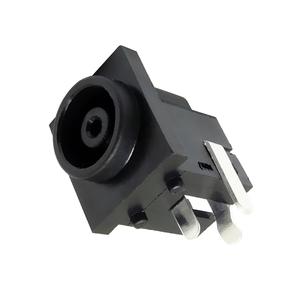 DC-038 1.0mmDC電源ジャックスルーホール直角2.8dc電源ジャックソケット - Product Image 1