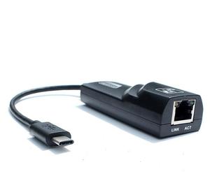 USB-C USB 3.1 tipo C a RJ45 LAN adattatore per PC portatile 5m cavo in rame con 3A corrente di ricarica modellata USB2.0 uso di rete - Product Image 3