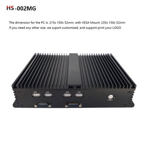 Mini PC Intel bilgisayar Ubuntu X86 2 Ethernet çift Lan Intel Computadora Core i7 7500U Mini PC Linux Win 10 11 Mini endüstriyel PC - Product Image 6