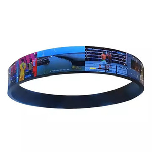 โมดูล SMD LED ยืดหยุ่นสูงปรับแต่งได้ P1.8ยืดหยุ่นสูงหน้าจอแสดงผลแบบนุ่มโฆษณารถไฟใต้ดินความละเอียด4K - Product Image 5