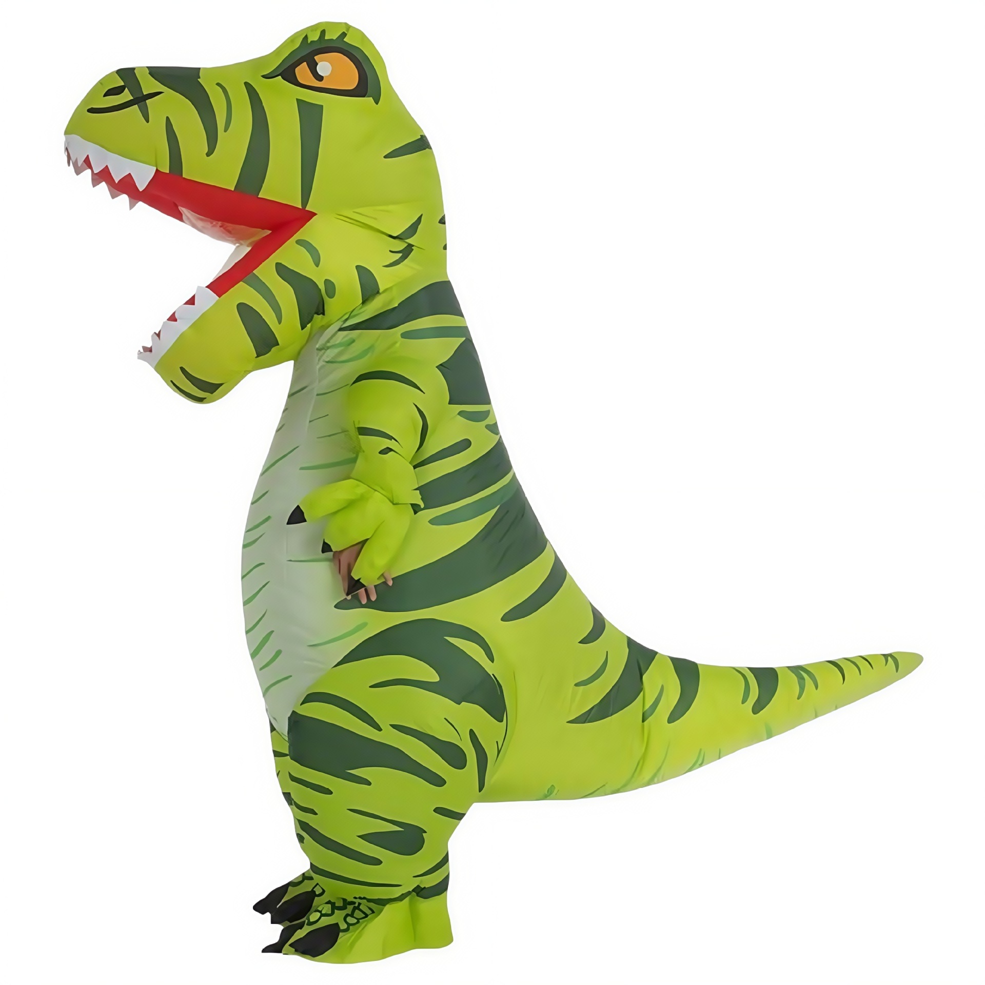 Green cute baby dragon