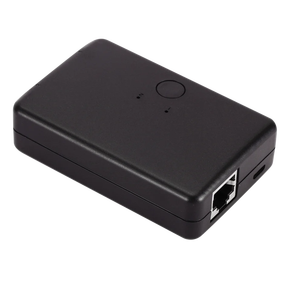 2 In 1 Out/1 In 2 Out内部外部ネットワークスイッチャースプリッターボックス2ポートRJ45LANネットワークスイッチセレクター100MHz - Product Image 3