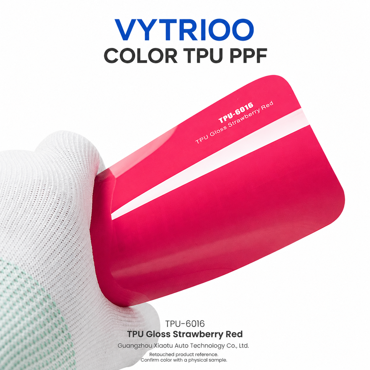 TPU Brillante Rojo Fresa