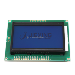 128*64 Graphic Matrix LCD 12864A KS0108 93x70mm LCM-Anzeigenmodul STN blaues hintergrundlicht weiße Zeichen 5V-LCD-Modul für Arduino