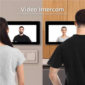 7 אינץ 'tp מסך מגע חוטי דלת מצלמה וידאו <span class=keywords><strong>intercom</strong></span> 4 חוט וידאו דלת טלפון דלת טלפון נייד דירה וילה דירה