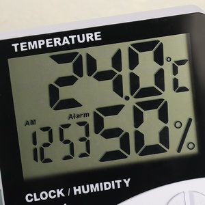 Medidor de temperatura y humedad digital Htc1, pantalla LCD DC, medidor de humedad doméstico y termómetro, higrómetro - Product Image 3