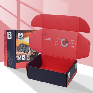 デパート用レーシングトイパターンレッドカラーベース配送包装ボックス - Product Image 6